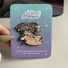 Card Custom High Quality Anime Pins Lapel Pins Badge With Backing Card