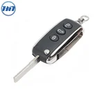 Shell Key Shell For Bentley 3buttons Flip Folding Replacement Shell Remote Car Key Case