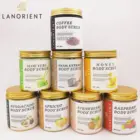 Organic Face Whitening OEM Custom Vendors Organic Fruits Shea Butter Coffee Face Body Whitening Scrub