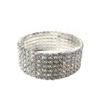 Crystal Bracelet New Product Hot-selling Metal Gold-plated Ladies Crystal Bracelet