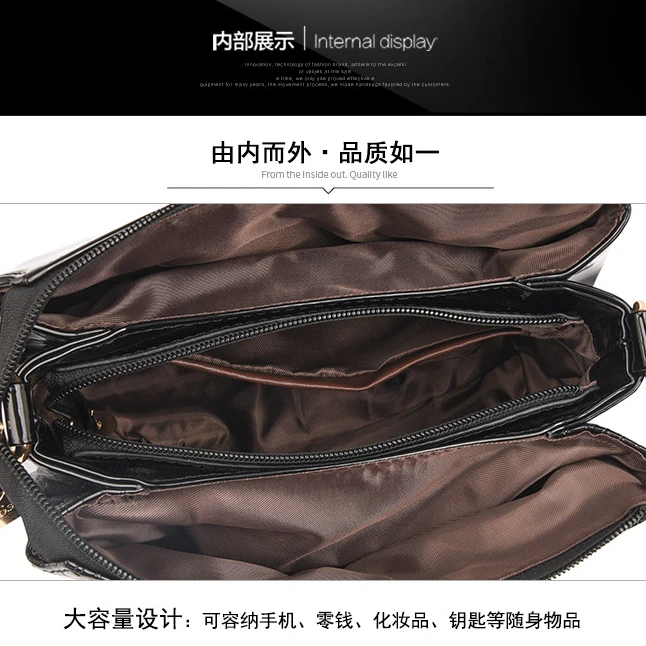 Luxury Handbags Women Designer PU Leather Shoulder Bags Lady Large Fashion Hand Bag Casual Tote Messenger Bag