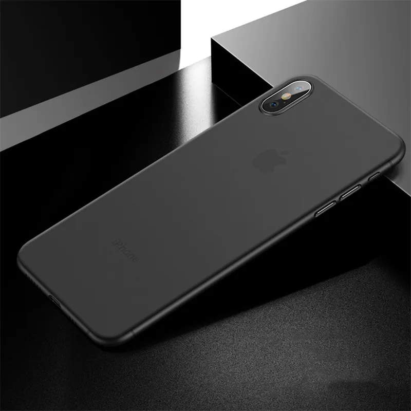 0.3mm Ultra Thin Clear Matte Mobile Phone Case For iPhone 12 11 Pro Max XR XS 12 Mini 7 8 Plus SE 2020 PP Plastic Frosted TPU pc