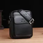Leather WEIXIER Classic Vintage Leather Shoulder Messenger Bag Men's Messenger Bag