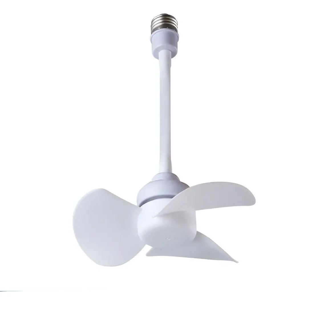 New E27 screw mini fan Large wind suspended ceiling fan Quiet small fan for home student dormitory