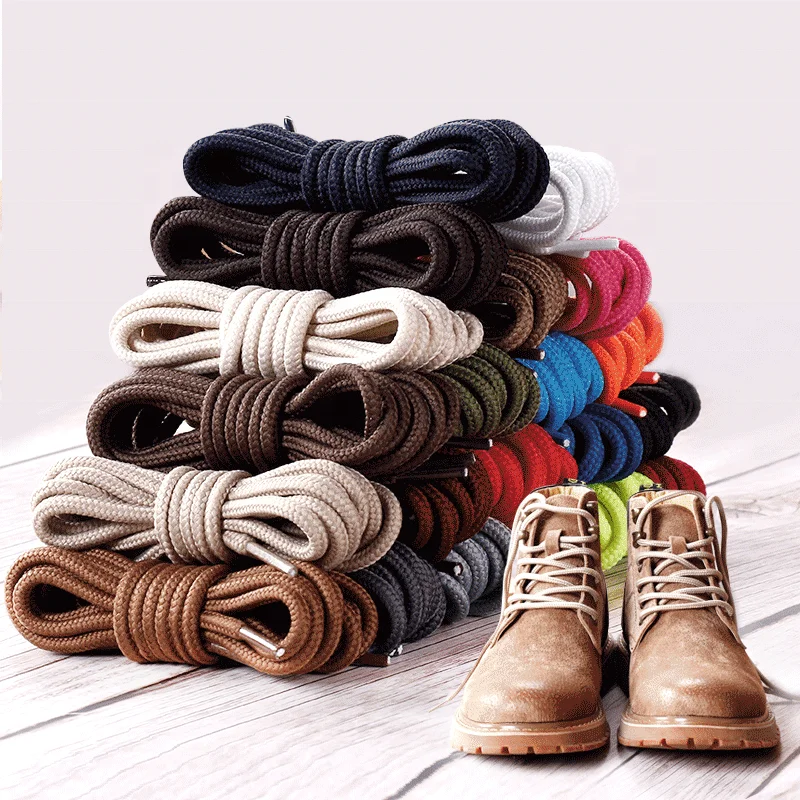 Amazon.com: Shoemate Cordones redondos de color sólido para tenis, botas y  zapatos deportivos, cordones de zapatos : Ropa, Zapatos y Joyería
