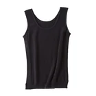 Cashmere Camisole Women's Round Neck Slim Knit Small Inner Short Sleeveless Sweater Base For Autumn And Winter