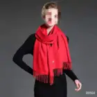 Scarf Brand New High Quality A01 Plain Knitted Scarf