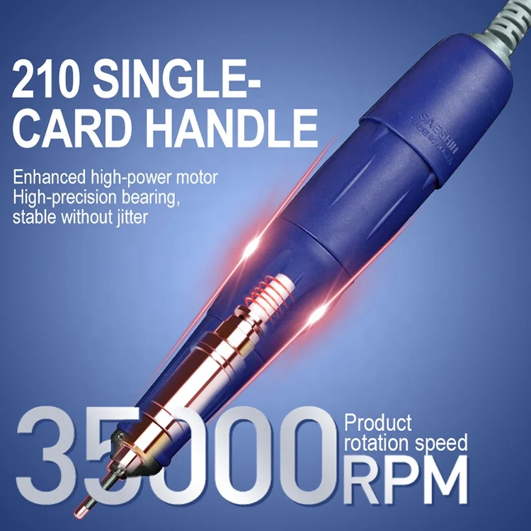 2025 Factory Custom Professional Manicure Polisher Nail Salon Equipment Dental Micromotor 35000rpm Electric Nail Drill Machine details