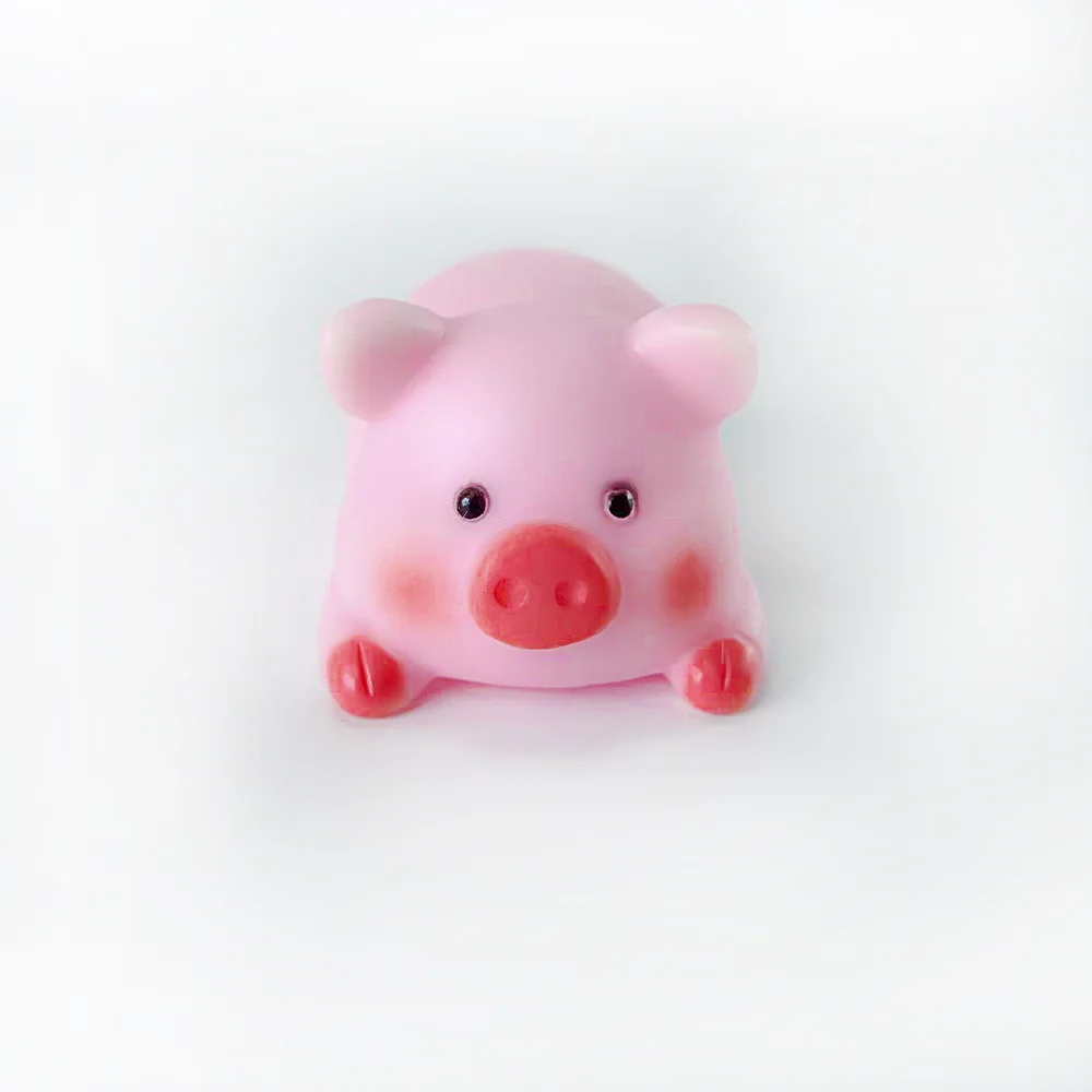 Rubber Float Squeak Tiny Rubber Pig Bath Bathtub Toys for Baby Shower