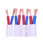 Indoor RVVB BVVB 2 Core 1.5mm 2.5mm 4mm Flat Cable For Kenya Nigeria Market
