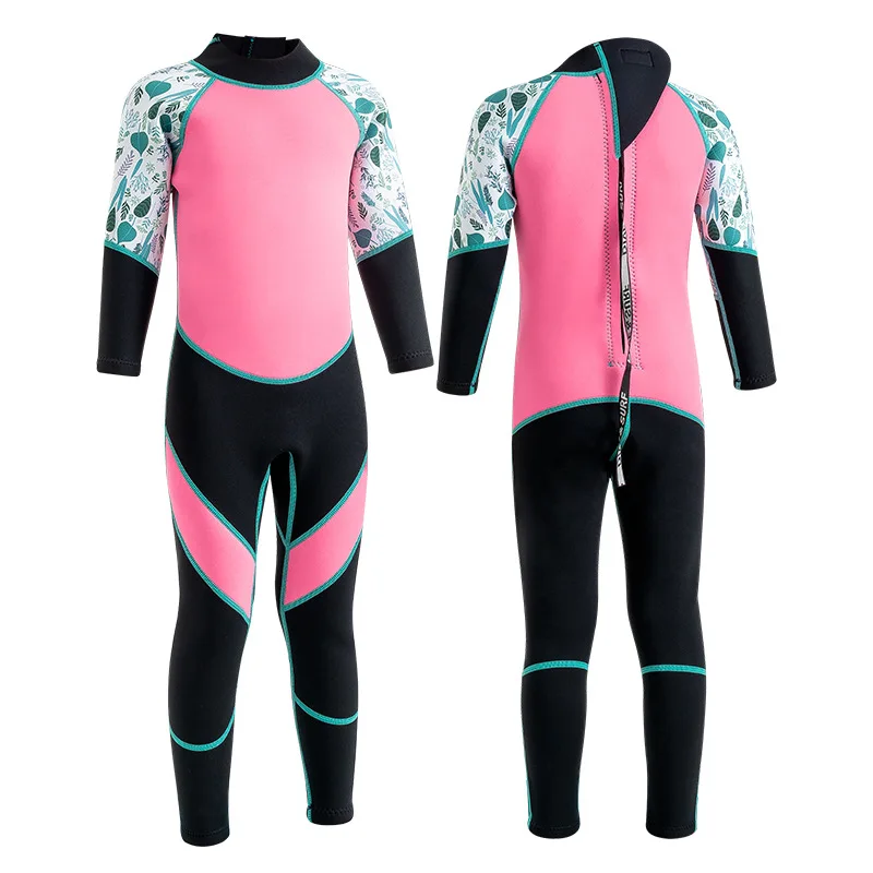 Wholesale Long Sleeve Keep Warm Surfing Swimming Wetsuit Neoprene Diving Suits For Kids