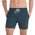 Beachwear Men Beachwear Ready To Ship Quick Dry Mens Beach Swim Shorts Beachwear With Mesh And Pockets