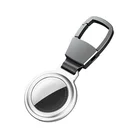 GPS Tracker Case Aluminium Alloy Magnetic Case With Clip Holder For Airtag Protector