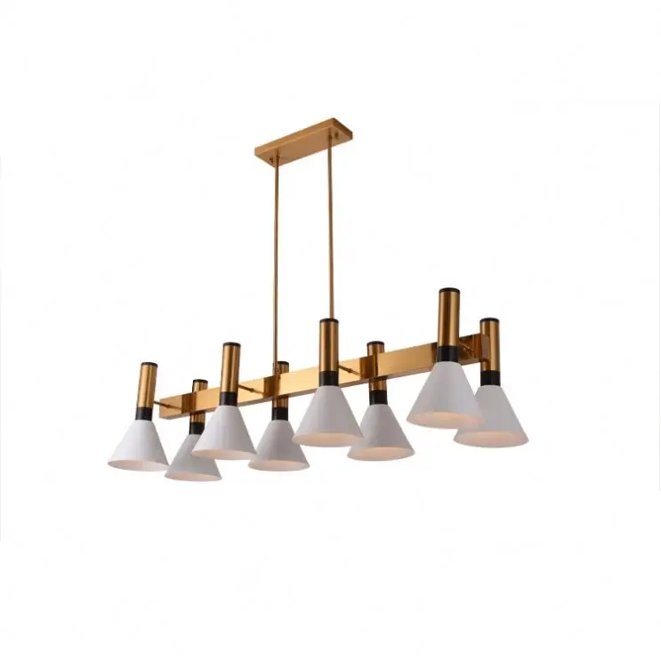 European Nordic Led Decorative Pendant Lighting Dinning Room Iron Retro Designer Lamp Simple Custom Chandelier