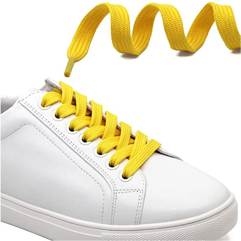 Yrunfeety 60200cm Hollow Thick Athletic Shoe Laces Strings Flat Shoe