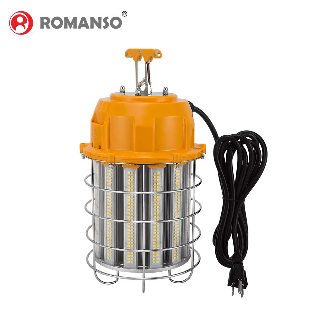 Industrial LED Temporary Work Light Construction IP64 Waterproof ETL DLC 60W 100W 150W Led Portable Site Industrial Work