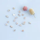 Nail For Popular Various Golden 3D Rhinestone Zinc Alloy Nail Art For Nail Accessories