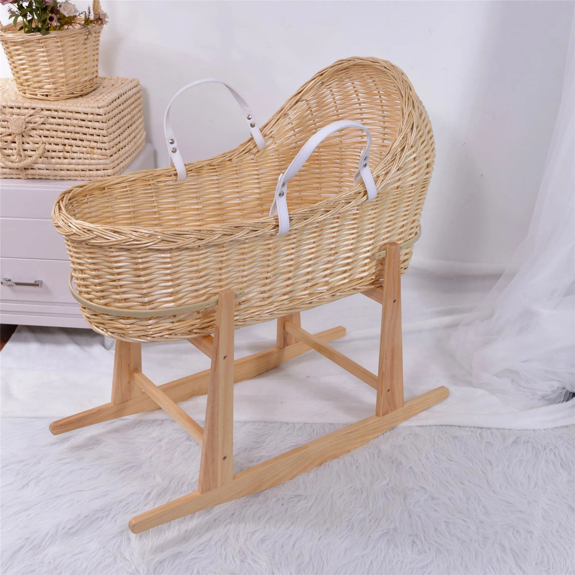 wicker moses baskets