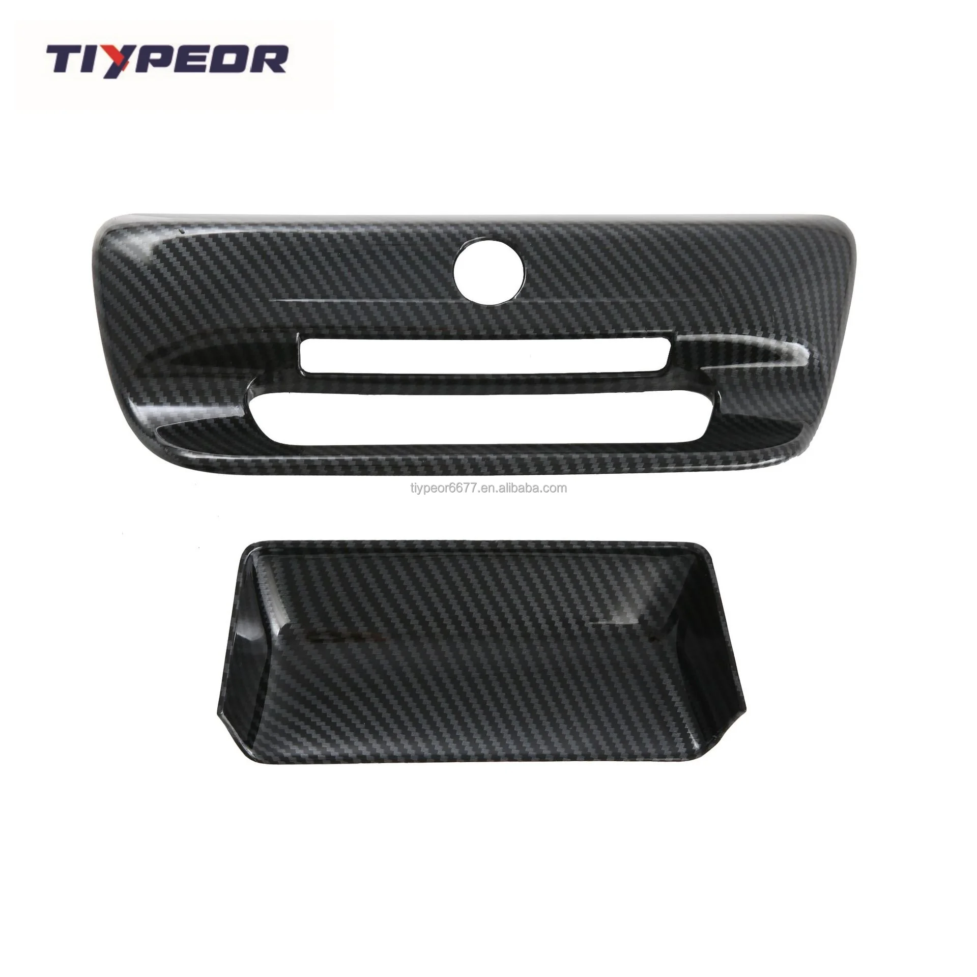 product tiypeor for dodge 2023 ram 1500 trx door cup protector door handle cover rear mirror cover gas tank cover exterior trims kit999-4