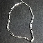 Bead Necklace Trendy Hip Hop Jewelry Friend Bead Chain Stainless Steel Chunky Cuban Necklace