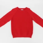 Hoodie Inexpensive Fashion Red Bandage Long Sleeve Comfortable Round Neck Girl Pullover Hoodie