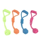 Toy Durable Dog Tug Toy Braided Rope Knot Dog Chew Toy