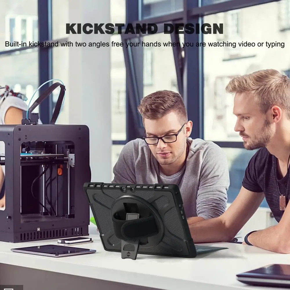 11 13 inch 360 rotating stand wrist strap heavy duty shockproof design-4