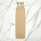 Hair I Tip Extension Hot Sale Cuticle Aligned Virgin Hair European 100% Remy Human Hair I Tip Hair Extension