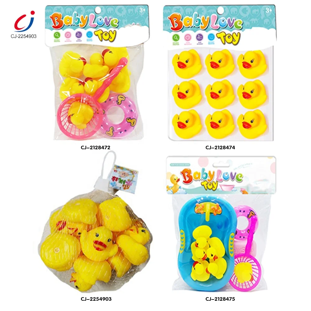Safe material children cute sound toys vinyl animal bath toy yellow rubber duck low price baby bath vinyl yellow duck toy