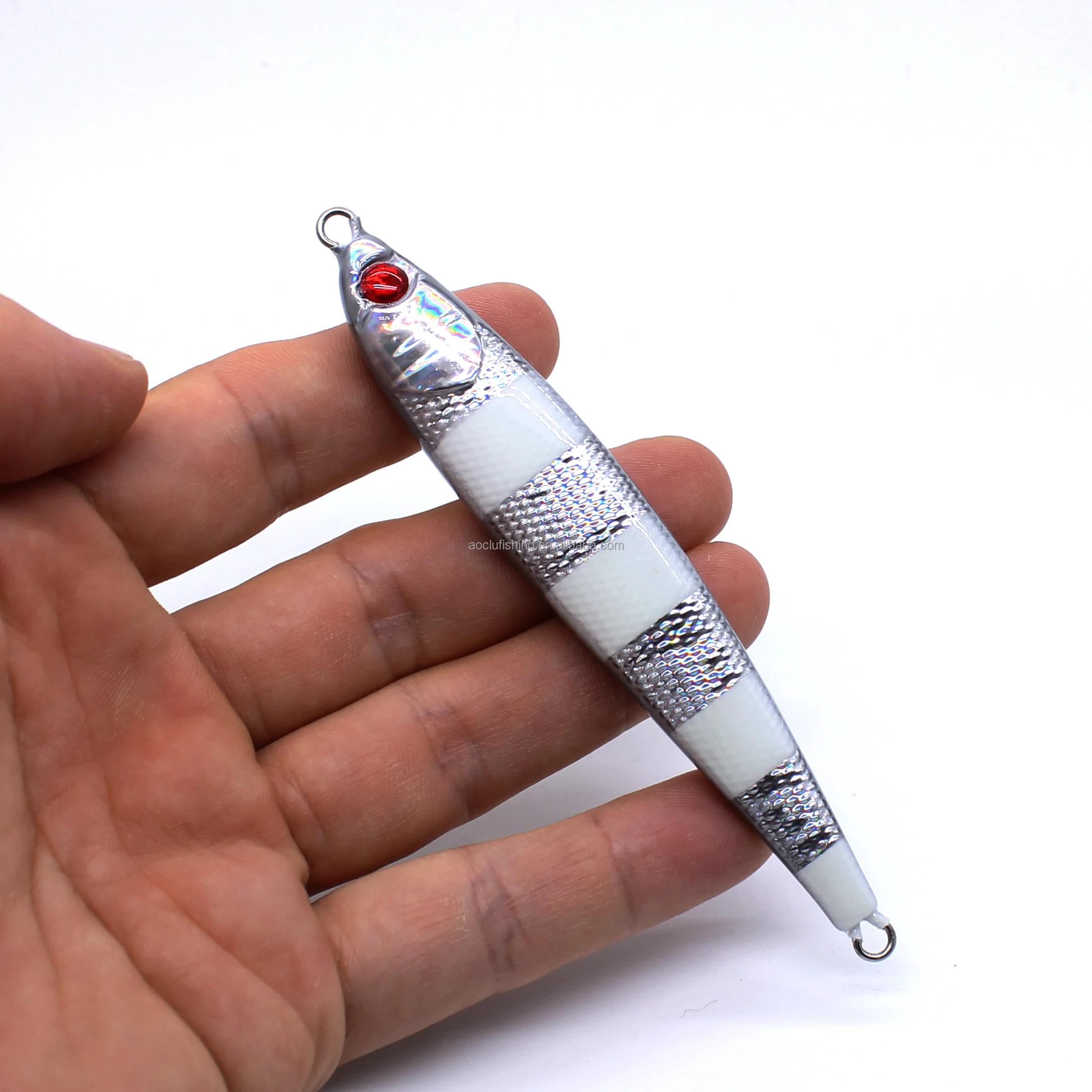 Uv Glow Bait Sinking Stick Lure Sardine Fish For Tuna Sailfish Speed