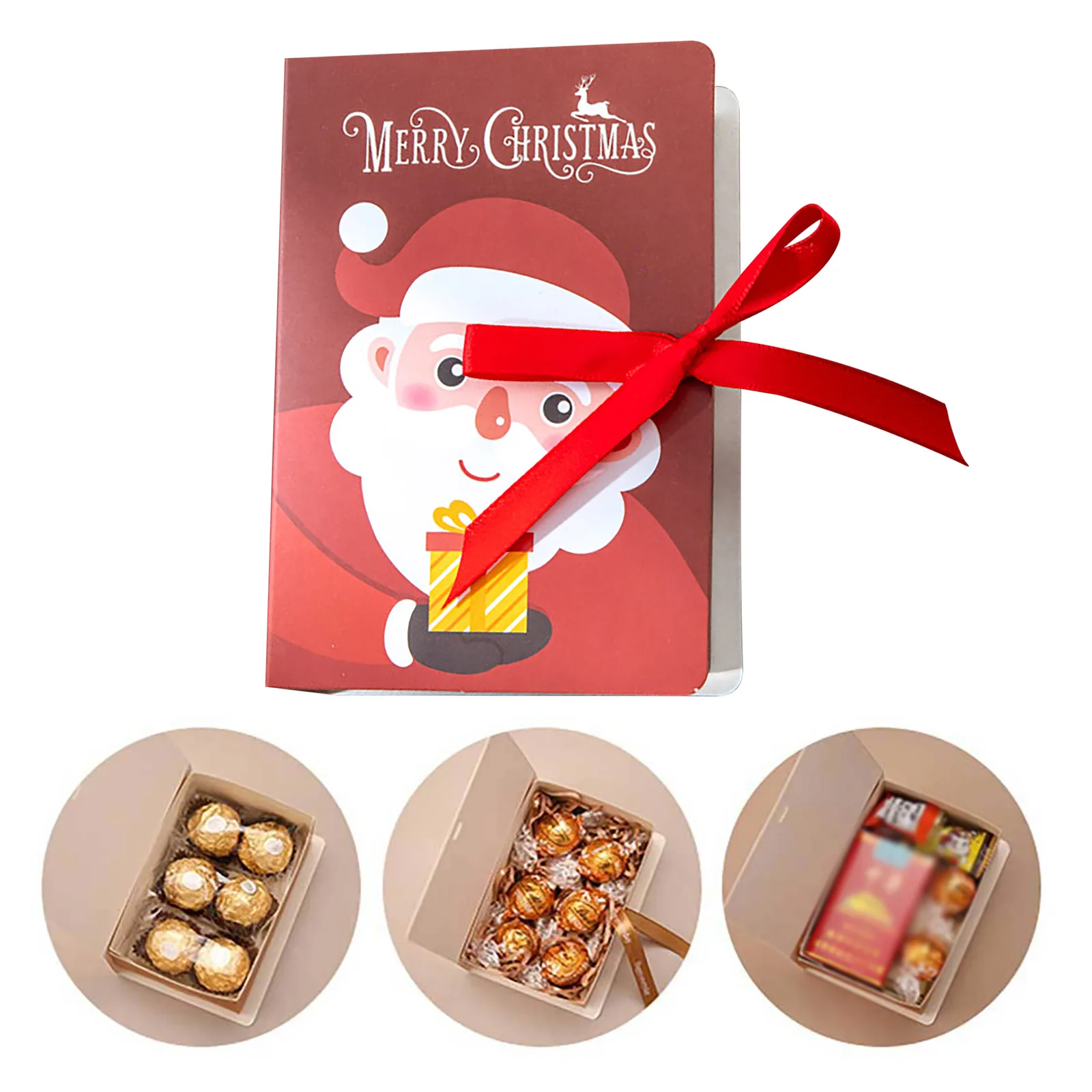 creative simple book shape gift box kraft paper gift candy box