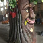 Amusement Customized Animated Animatronic Talking Amusement Park Tree