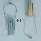 Fittings E27/E14 Table Lamp Floor Lamp Bracket Iron Lamp Cup 135mm Golden Chrome Hardware Lighting Fittings