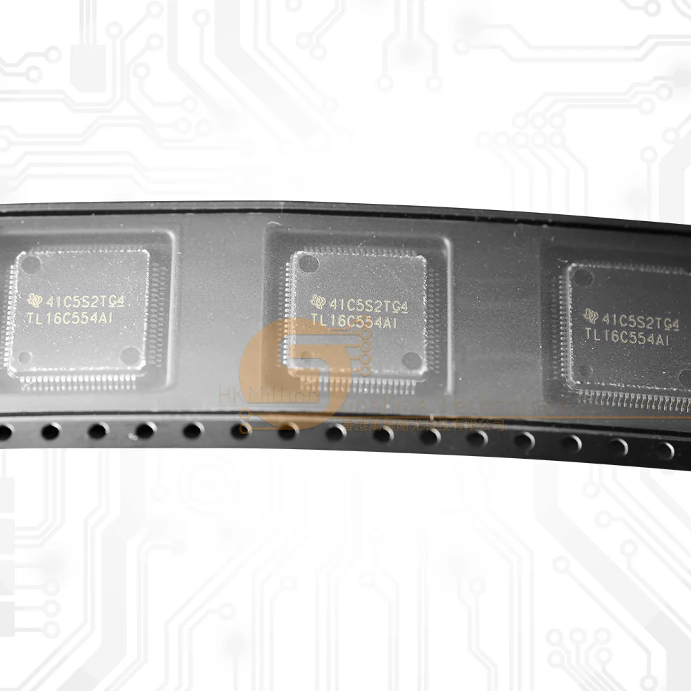 product tl16c554aipnr 4 channel uart ic 16byte fifo 80 lqfp for industrial serial communication systems-0