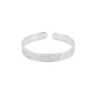 S925 Silver Bangle Best Price Superior Quality S925 Heart Sutra S999 Sterling Silver Bangle