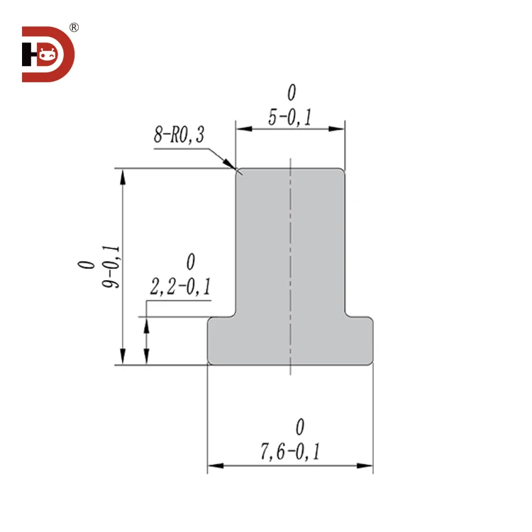 5587 Times Speed Chain Extruded Aluminum Profile 2.5 Times Speed Pitch 25.4 Aluminum Alloy Guide Rail BS25-C208A Chain supplier