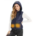 Women's Vest Women'S Heated Vest Heating Trapping Sweat Lightweight Heated Down Vest