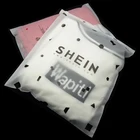 Plastic Bag Pack Wholesale Custom Bio Frosted Pvc Zipper Plastic Bags For Clothes Packaging With Your Logo
