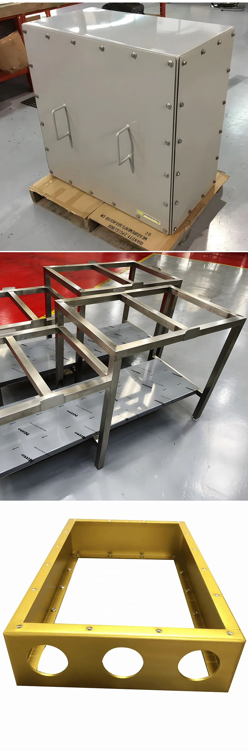 product oem custom large metal box stainless steel fabrication surface polishing treatment sheet metal bending fabrication service-4