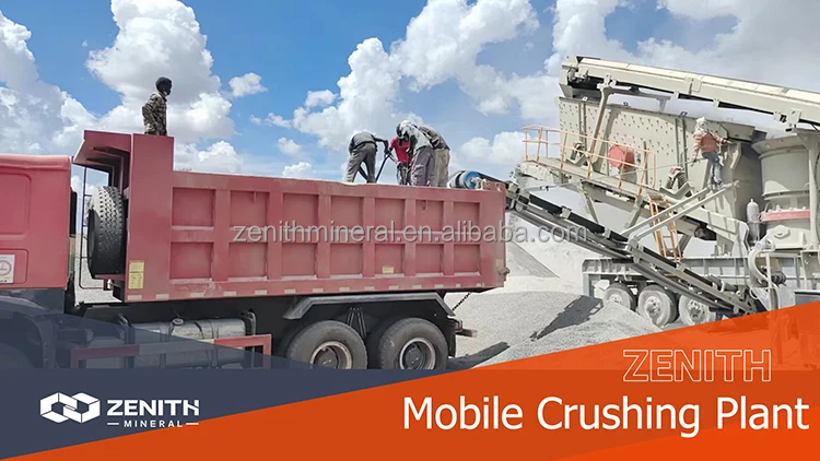 mobile crusher station