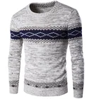 Sweater Autumn New Men's Sweater Ethnic Style Warm Knit Sweater Thick Sweater