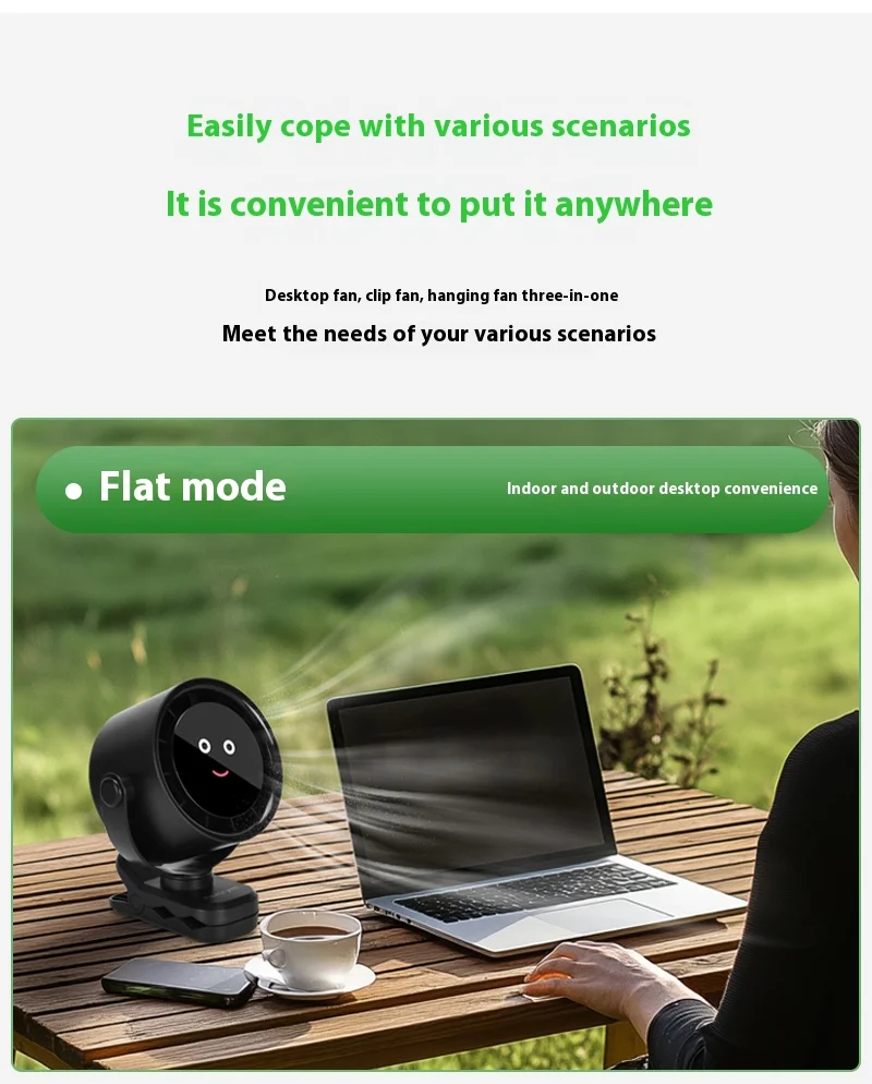 Mounted Usb Clip Fan, Wall, Portable - detail 8