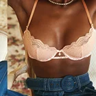 Women String MLY 2021 Custom Logo Color Customized Private Label Swimwear Women String Extreme Micro Triangle Bikini