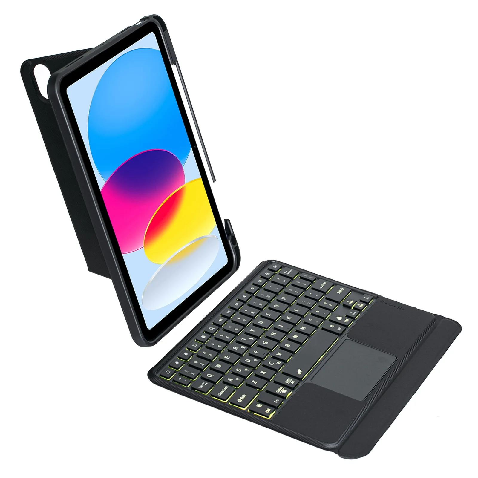 product magic keyboard case for samsung s10plus 11inch hinge style magnetic wireless for bluetooth keyboard laudtec-8