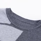 Boy's Boy's Cotton Round Neck Rib Long Sleeve Stripe Pullover Sweater