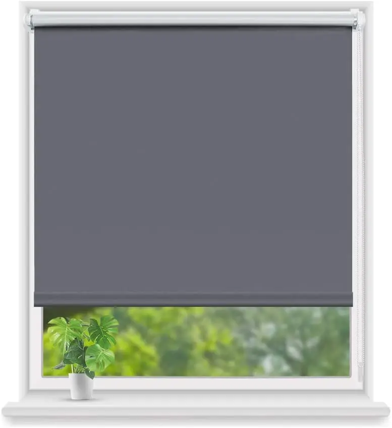 Day And Night Shade Manual Roller Blinds And Curtains Fabric Roller Sheer Blind