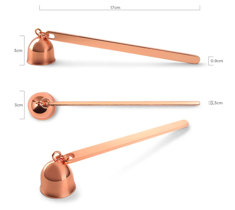 Long Brass Gold Black Color Stainless Steel Small Wholesale Candle Wick