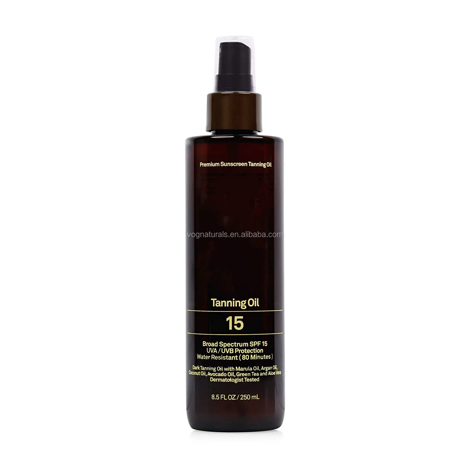 private label moisturizing tanning oil broad spectrum uva/uvb