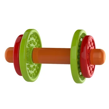 Baby rattles toys barbell musical fun sound infant kids rattle with new design