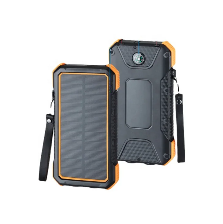 SP1903A 20000mAh Solar Power Bank with Flashlight IATA Certified for Air Shipping to Nigeria/South Africa/Egypt UN38.3 MSDS